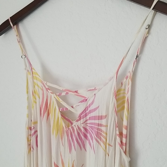 Ripcurl sun dress leaf print size small - Picture 3 of 10